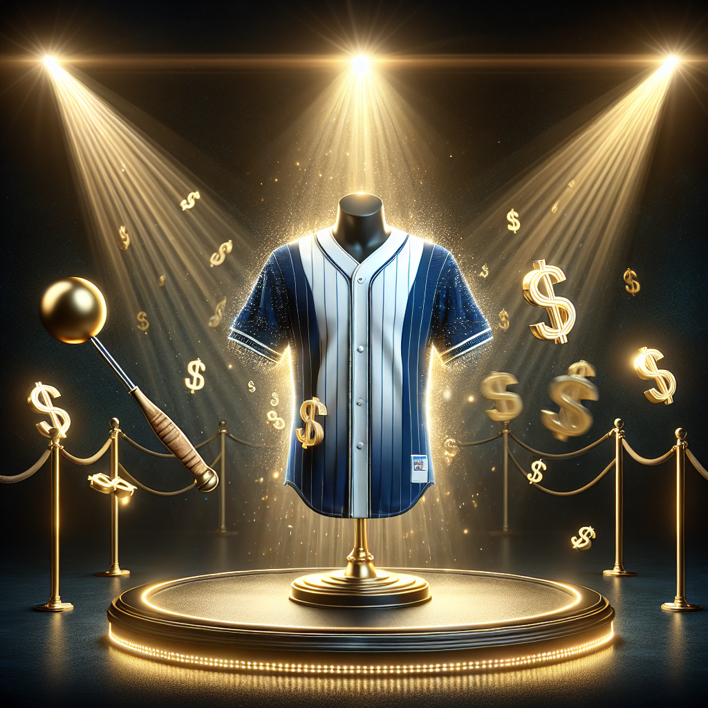 大谷翔平WBCユニフォーム、150万ドルで落札　史上最高額に