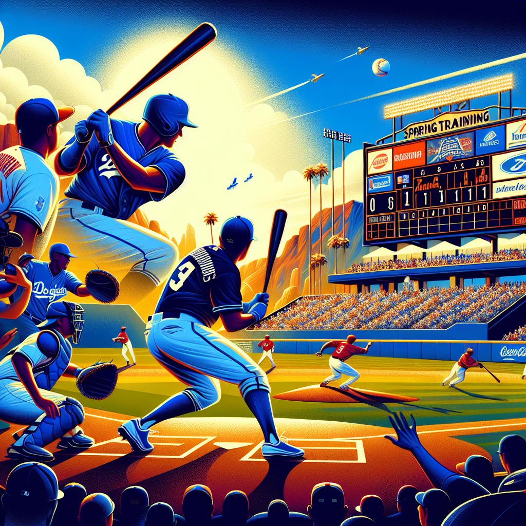 ドジャース、オープン戦でDバックス破る　4-1で快勝