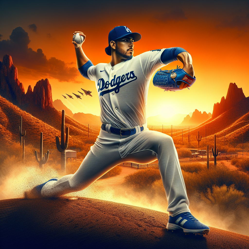 大谷翔平、復帰登板で4回無失点の好投　ドジャース春季キャンプ